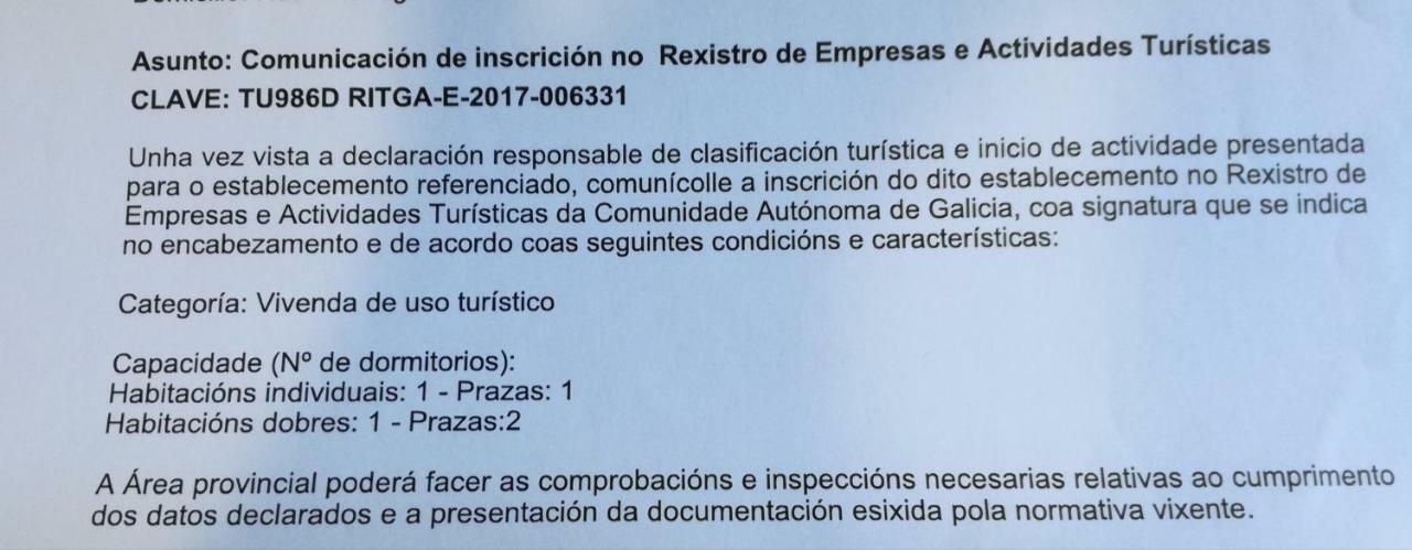 Vivienda Caseiro Ourense Eksteriør bilde